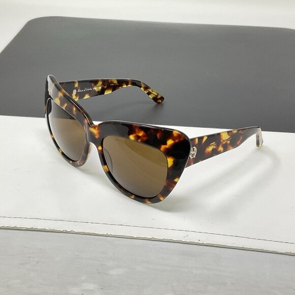 House Of Harlow 1960 CHELSEA Sunglasses Oversized Tortoise Rare main image 4